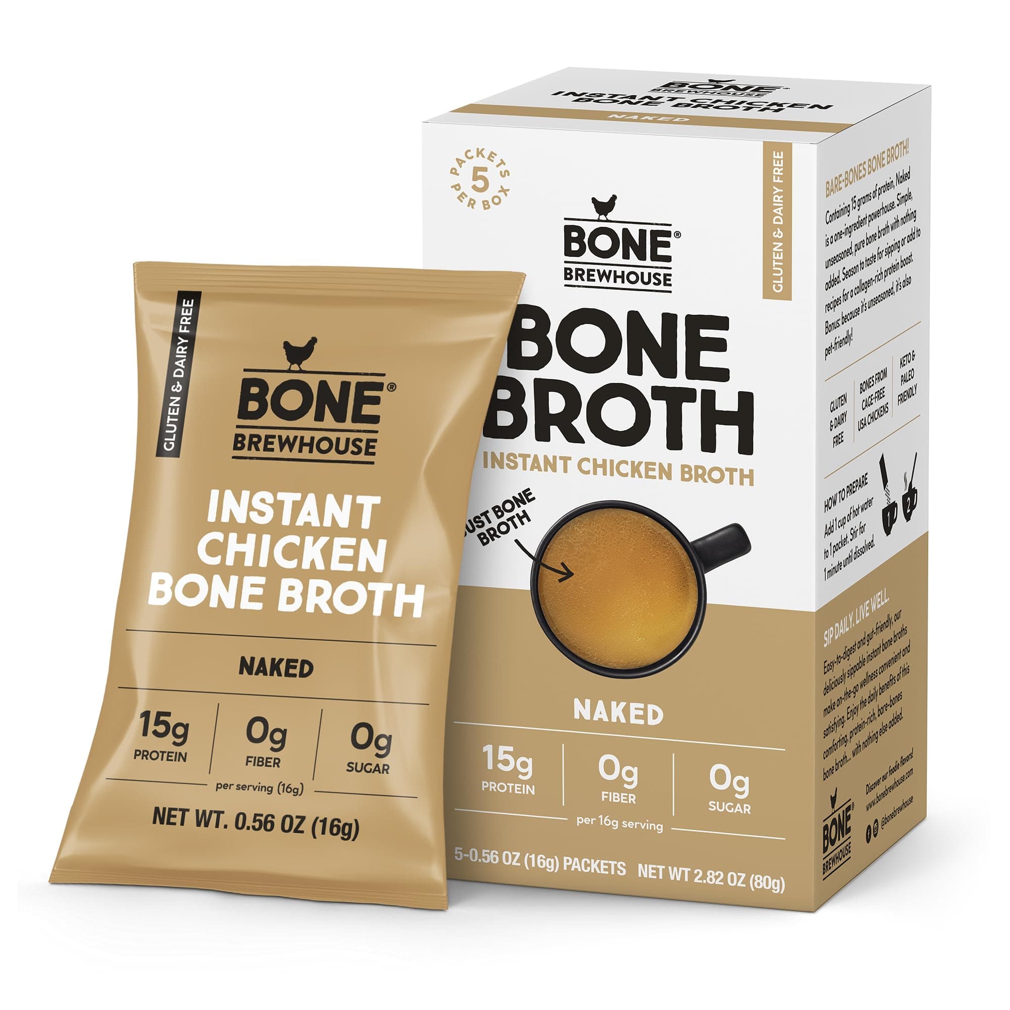Bone Brewhouse Instant Broth Powder (Naked)