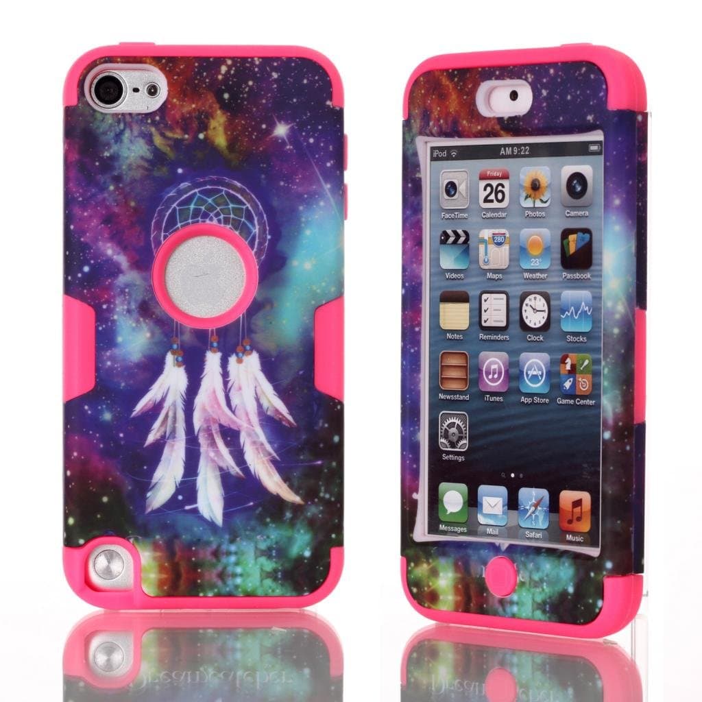 iPod Touch 5,Canica Touch 5 cases,Case for Touch 5 Case 3in1 Beautiful Flowers Picture Hybrid Cover Case Suitable Fit For iPod Touch 5th Generation 009