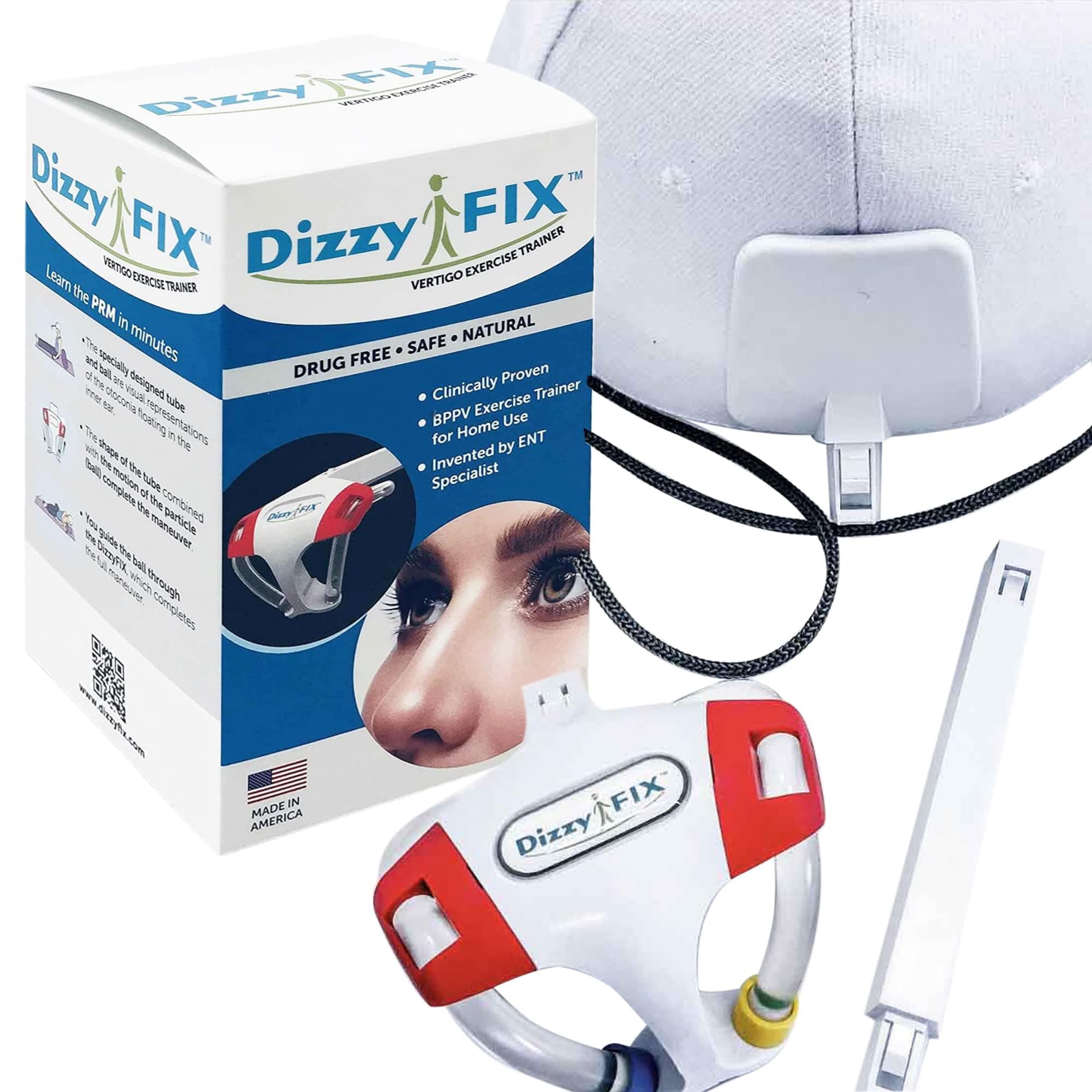 DizzyFIX Vertigo Trainer for BPPV (Benign Paroxysmal Positional Vertigo)