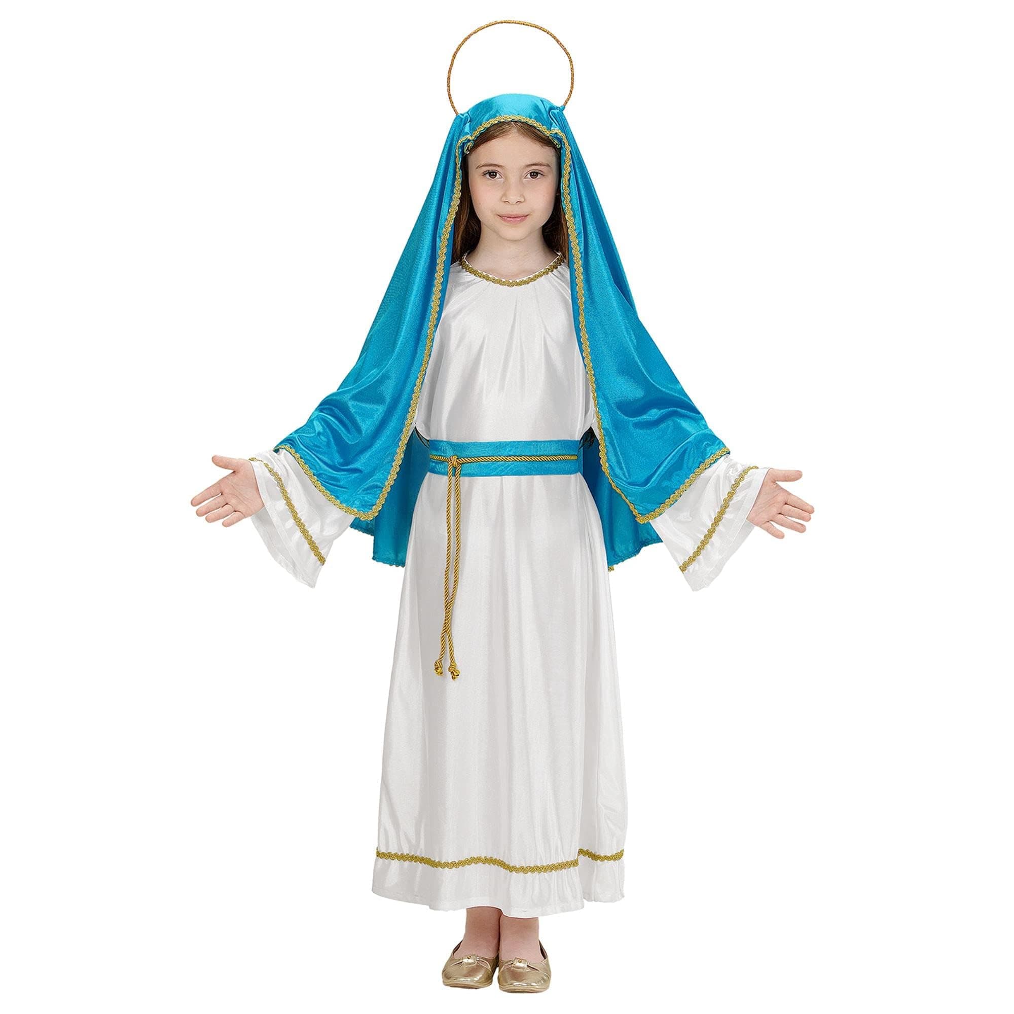 W WIDMANN MILANO Party Fashion - Children's Saint Mary Costume, Nativity Play, Carnival, Christmas, Christmas Costume