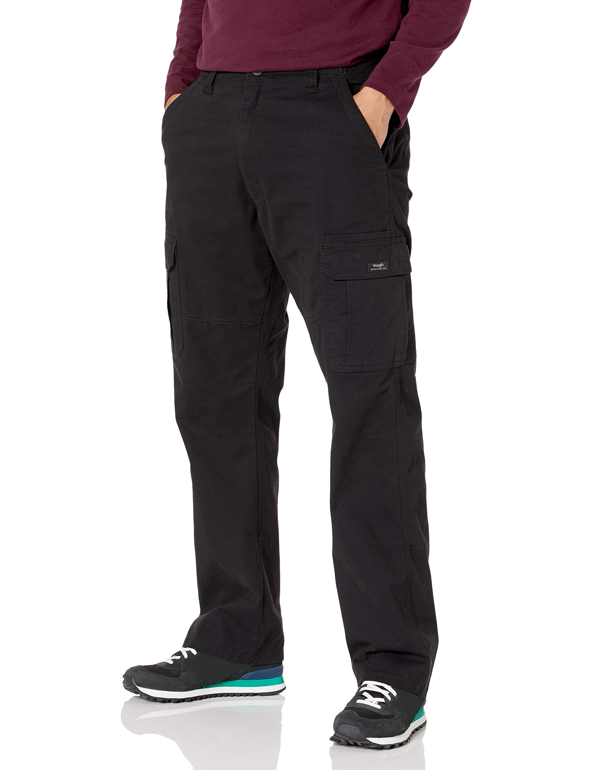 Mens Relaxed Fit Stretch Cargo Pant