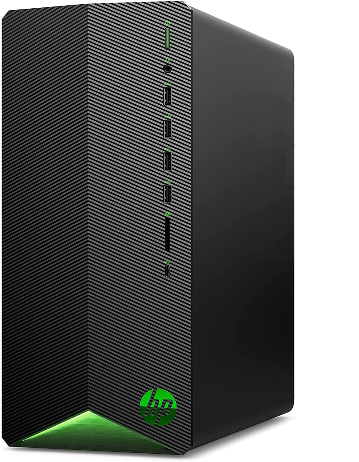 Pavilion Gaming Desktop, 10th Generation Intel Core i5-10400F Processor, NVIDIA GeForce GTX 1650 Graphics, 8 GM RAM, 256 GB SSD, Windows 11 Home (TG01-1120, Shadow Black)