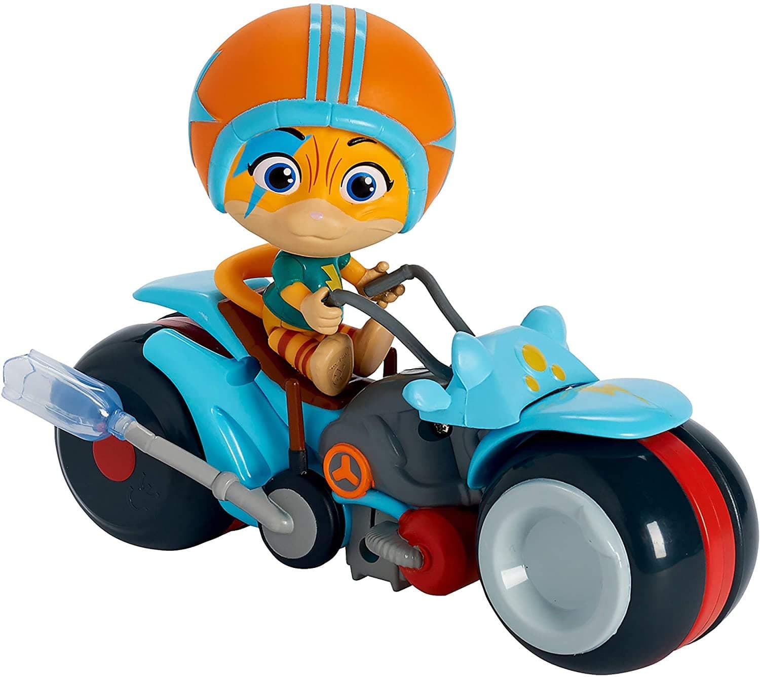 Bandai Namco - 44 Cats Vehicle with 3" Figure, Lampo Vehicle (ID88082)