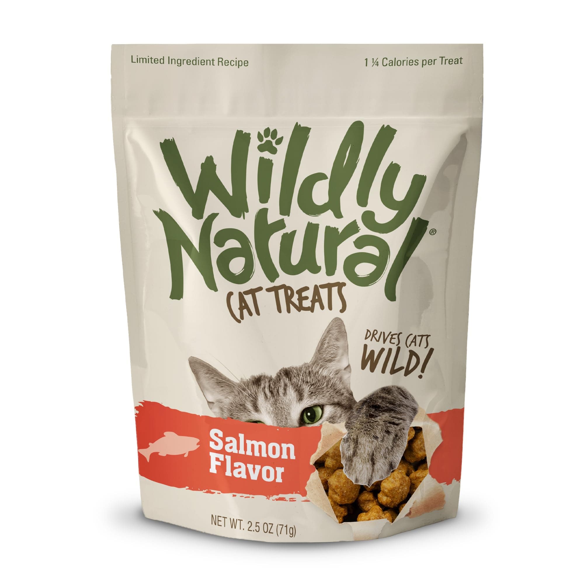 Cat Treats, 2.5 Ounces, Salmon Flavor