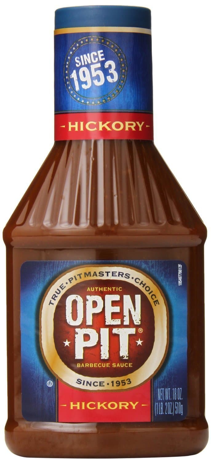 Open Pit Hickory BBQ Sauce, 18-Ounce (Pack of 3)
