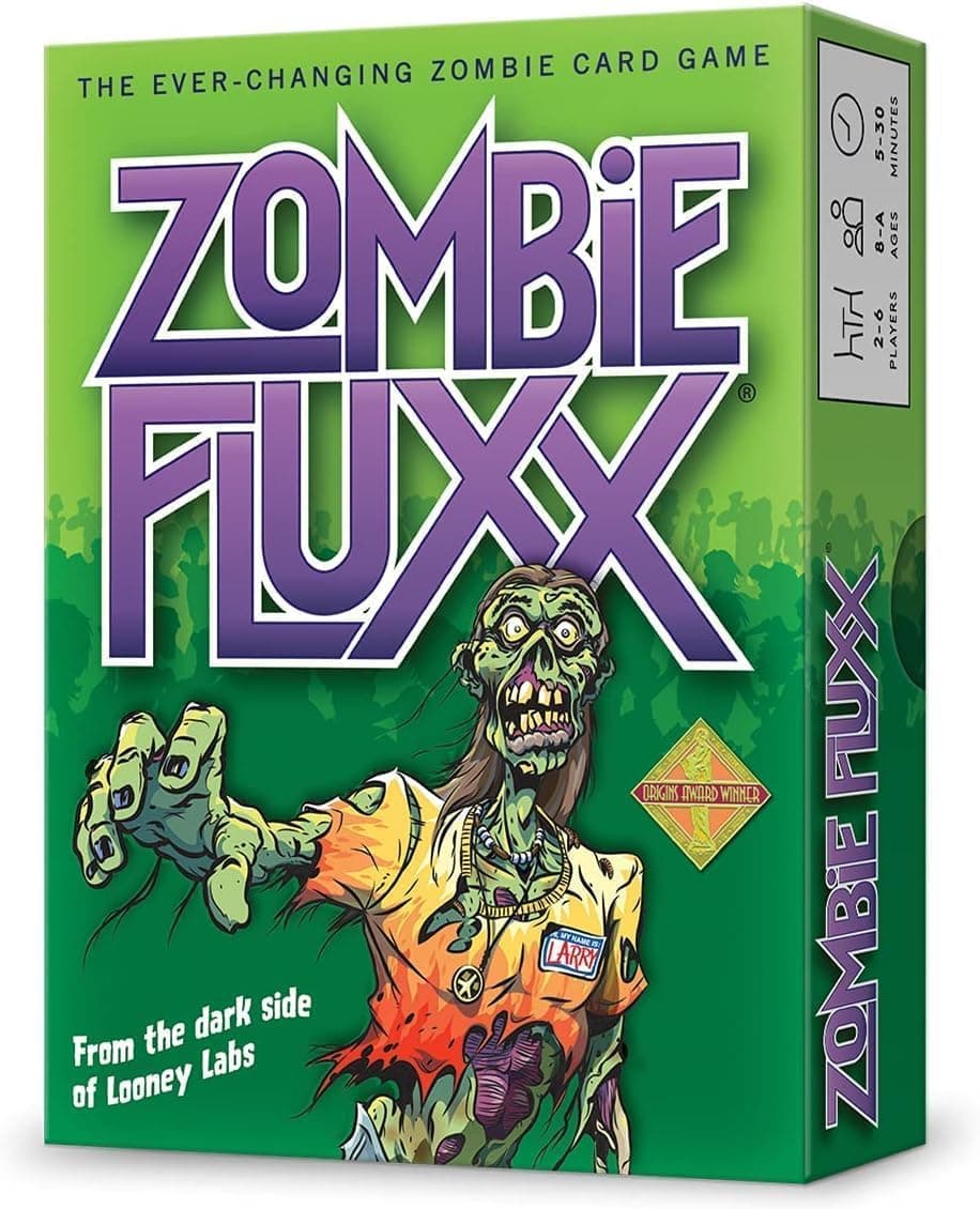 Looney Labs Zombie Fluxx Card Game - Ever-Changing Gameplay and Zombie Adventure