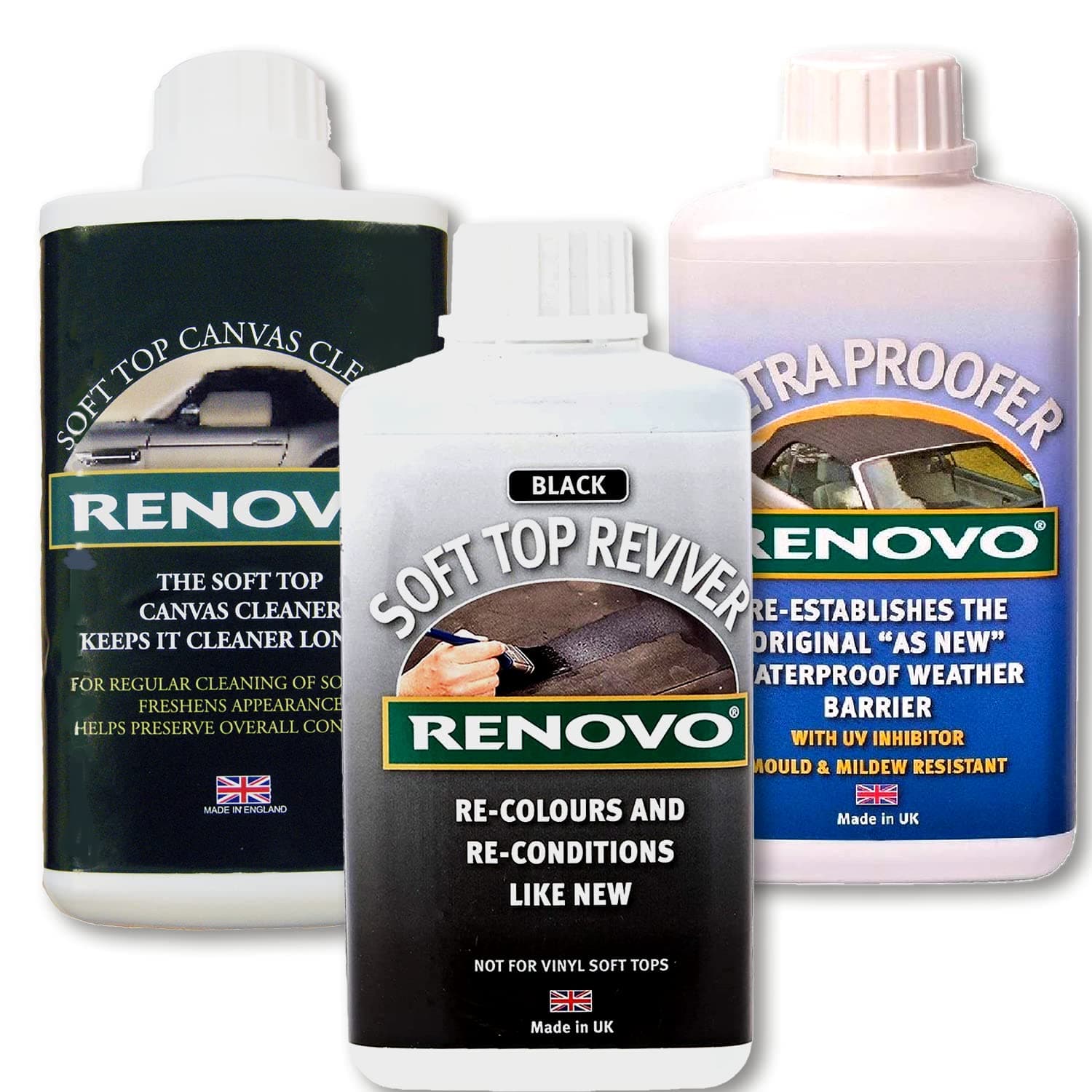 Renovo REN-KIT2 Car Cleaning kit, Green