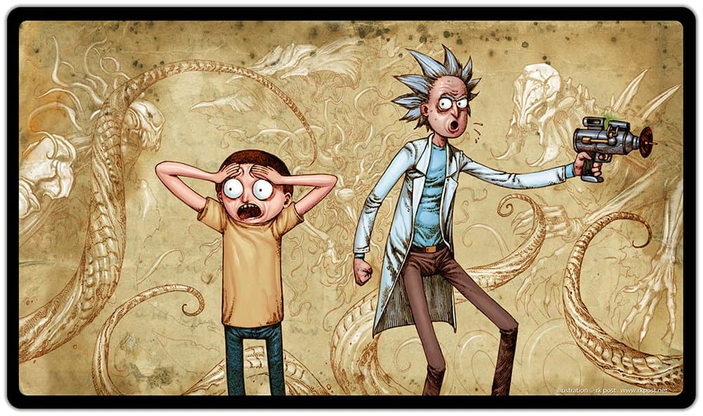 Inked Playmats RnMvE Card Playmat Inked Gaming Perfect for Card Gaming TCG Game Mat