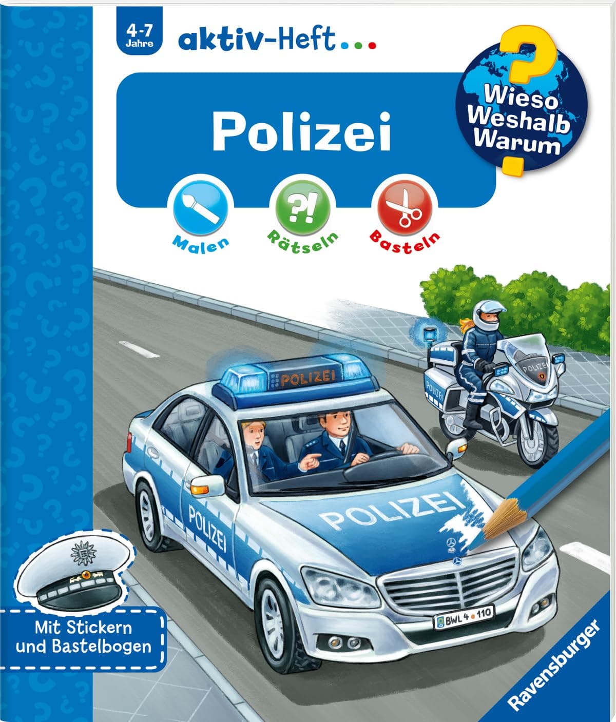 Wieso? Weshalb? Warum? aktiv-Heft: Polizei Paperback – 18 Jan. 2016