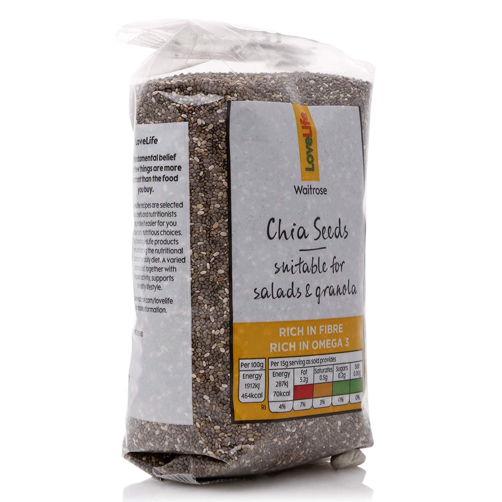 Waitrose Love LifeChia Seeds 375g