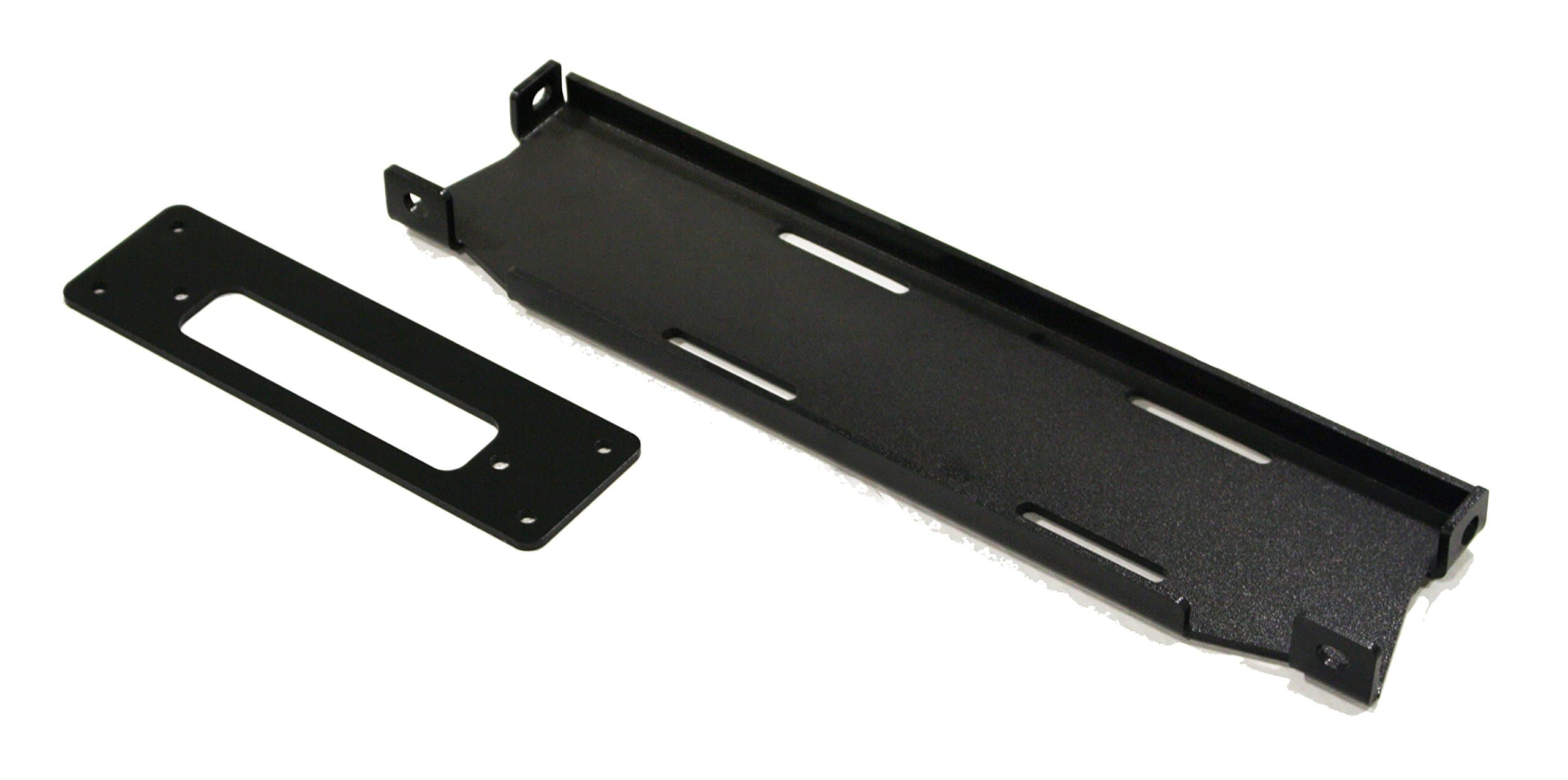 Rock Hard 4x4 Patriot Series Winch Mounting Plate for 10A/Hardrock Edition Front Bumpers for Jeep Wrangler JK 2/4DR 2007-2017