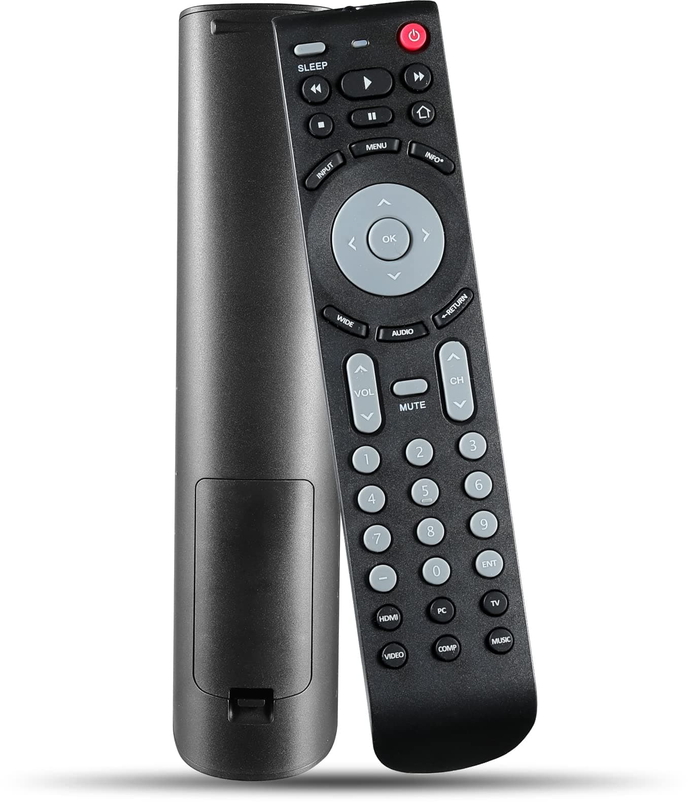 RMT-JR02 Remote Control Replacement Compatible with JVC TV EM28T EM32T JLC32BC3000 JLC42BC3002 JLC47BC3000 and More