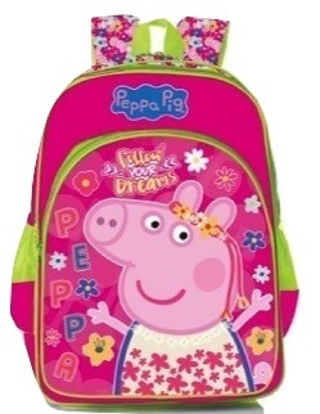 My Baby Excel Peppa Pig Polyster Multicolour School Bag