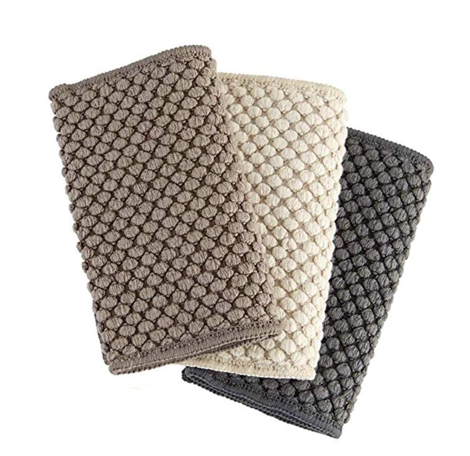 Counter Cloths, slate, vanilla, mushroom