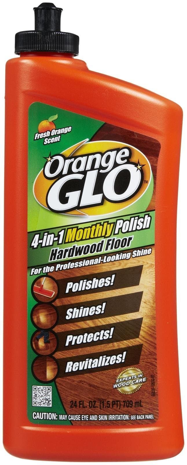 Orange Glo 4-in-1 Hardwood Floor Polish - Orange - 24 oz