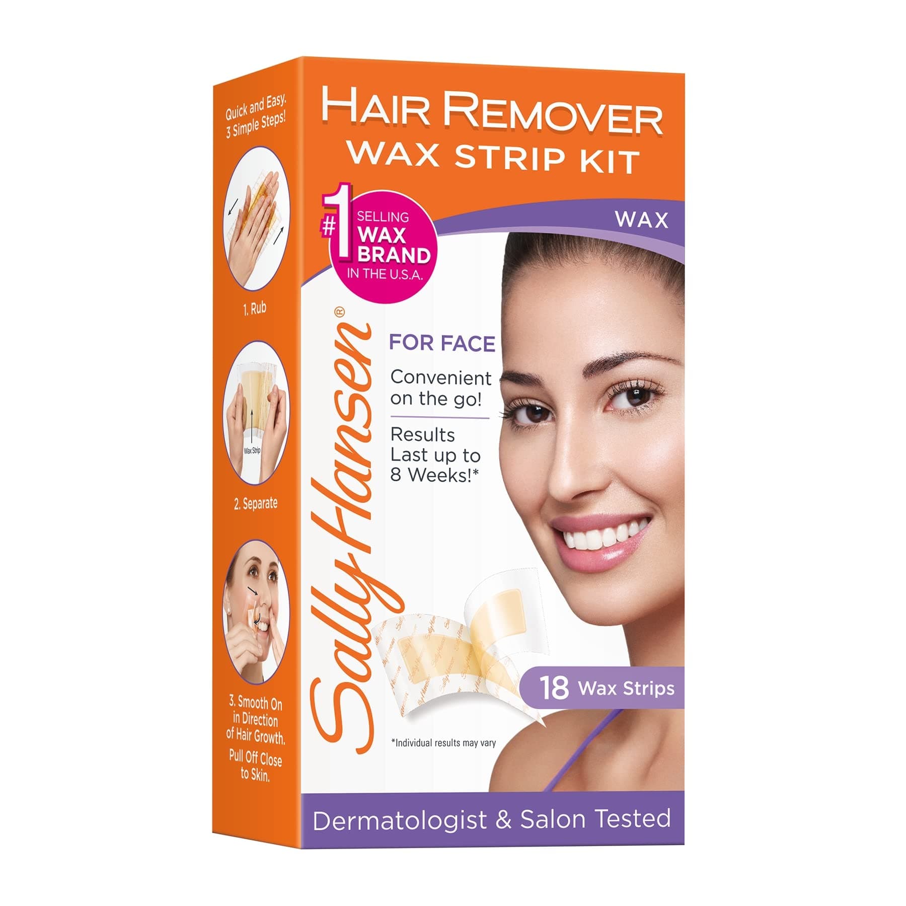 Sally Hansen Sally Hansen Hair Remover Wax Strip Kit, each by Sally Hansen