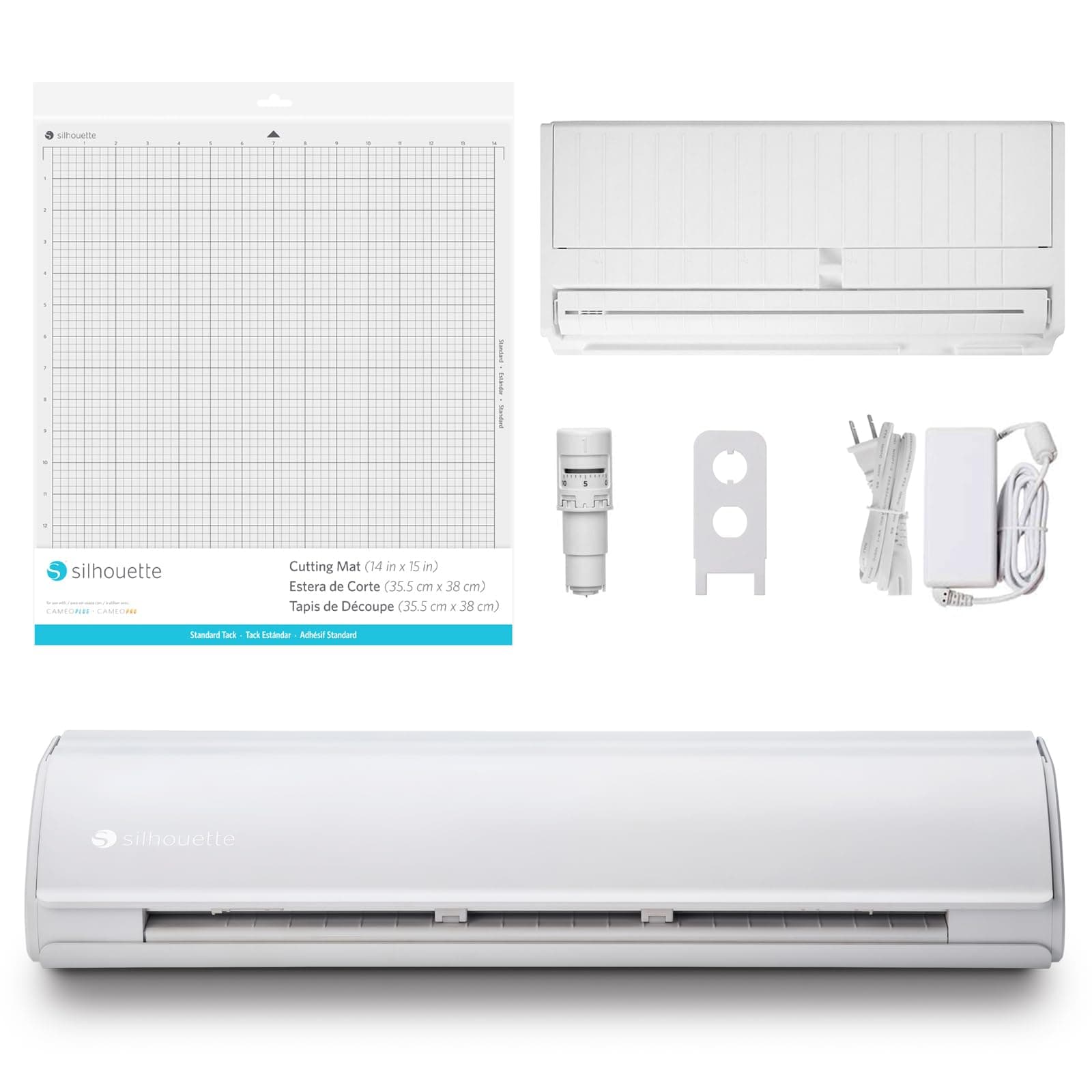 Silhouette America Cameo 5 Plus 15 inch Vinyl Cutting Machine with Studio Software, Electric Tool and ES Mat Compatible, SNA and IPT, 50 db