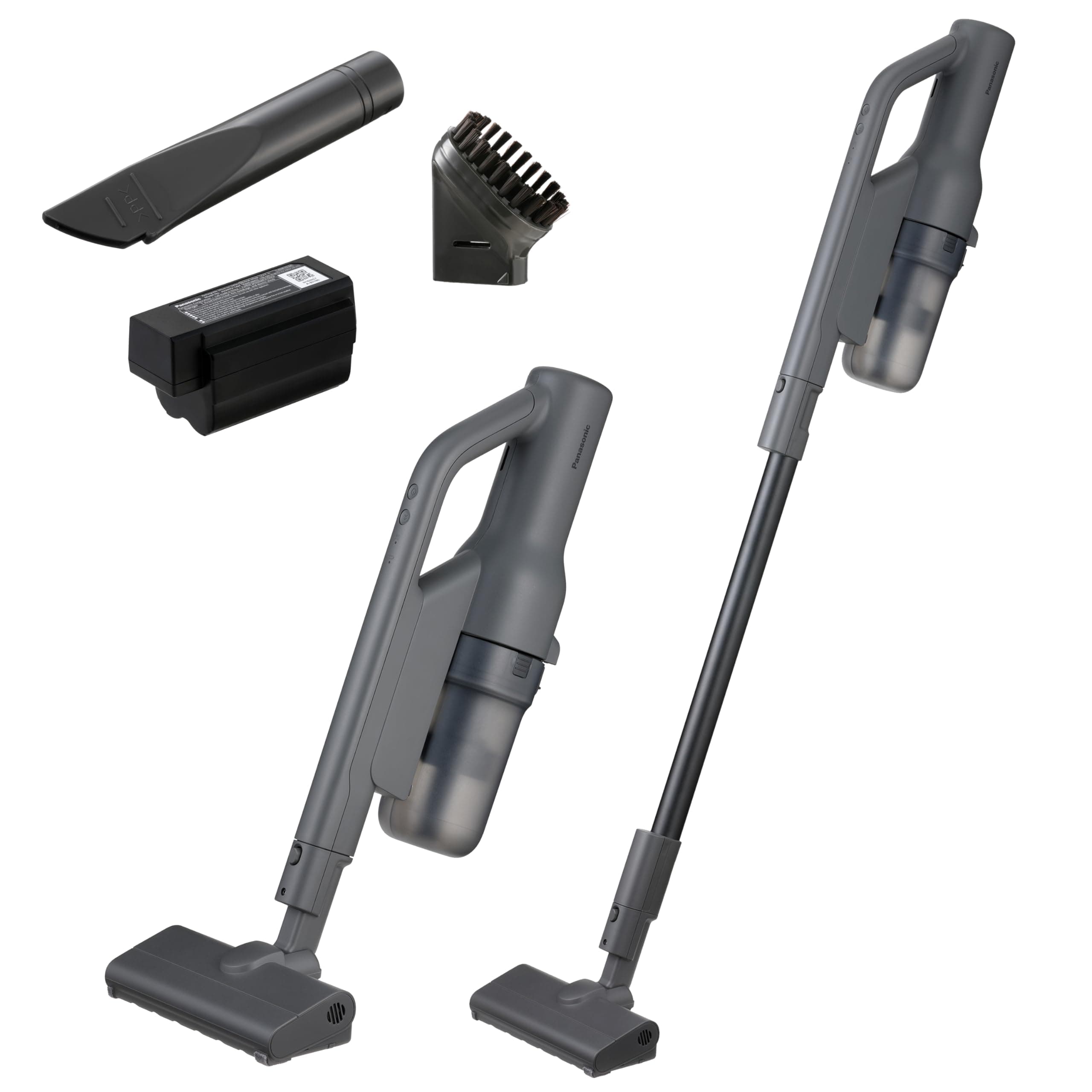 Panasonic Cordless Vacuum Cleaner, MC-SBM20, Lightweight Stick Vacuum Cleaner with Powerful 70W Suction for Floor, Carpet, Tile and Car- Portable, Rechargeable Handheld Vacuum with 40 Min Runtime