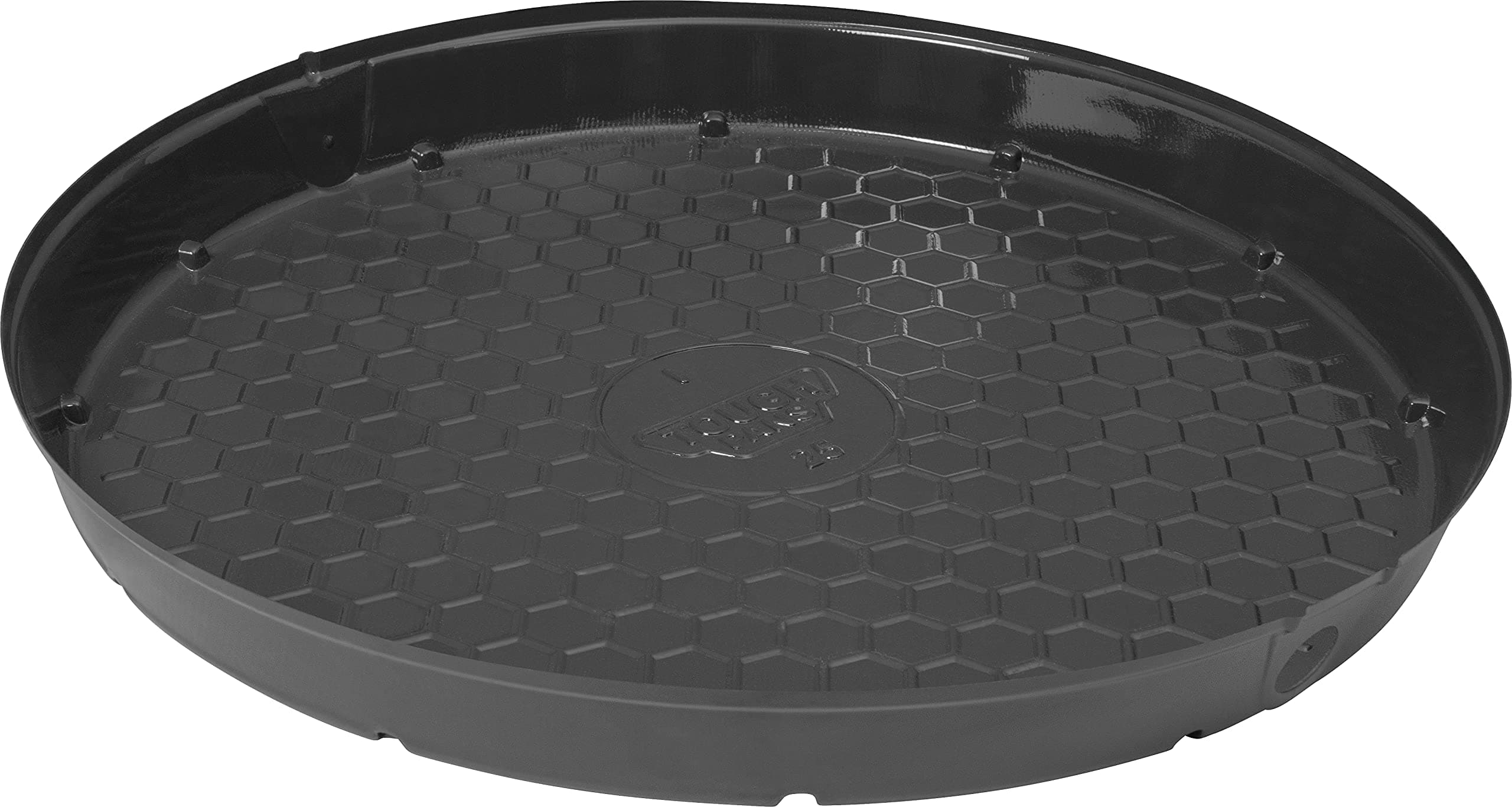 87117 Pro Series Water Heater Pan with PVC Adapter, 25" Diameter, Gray
