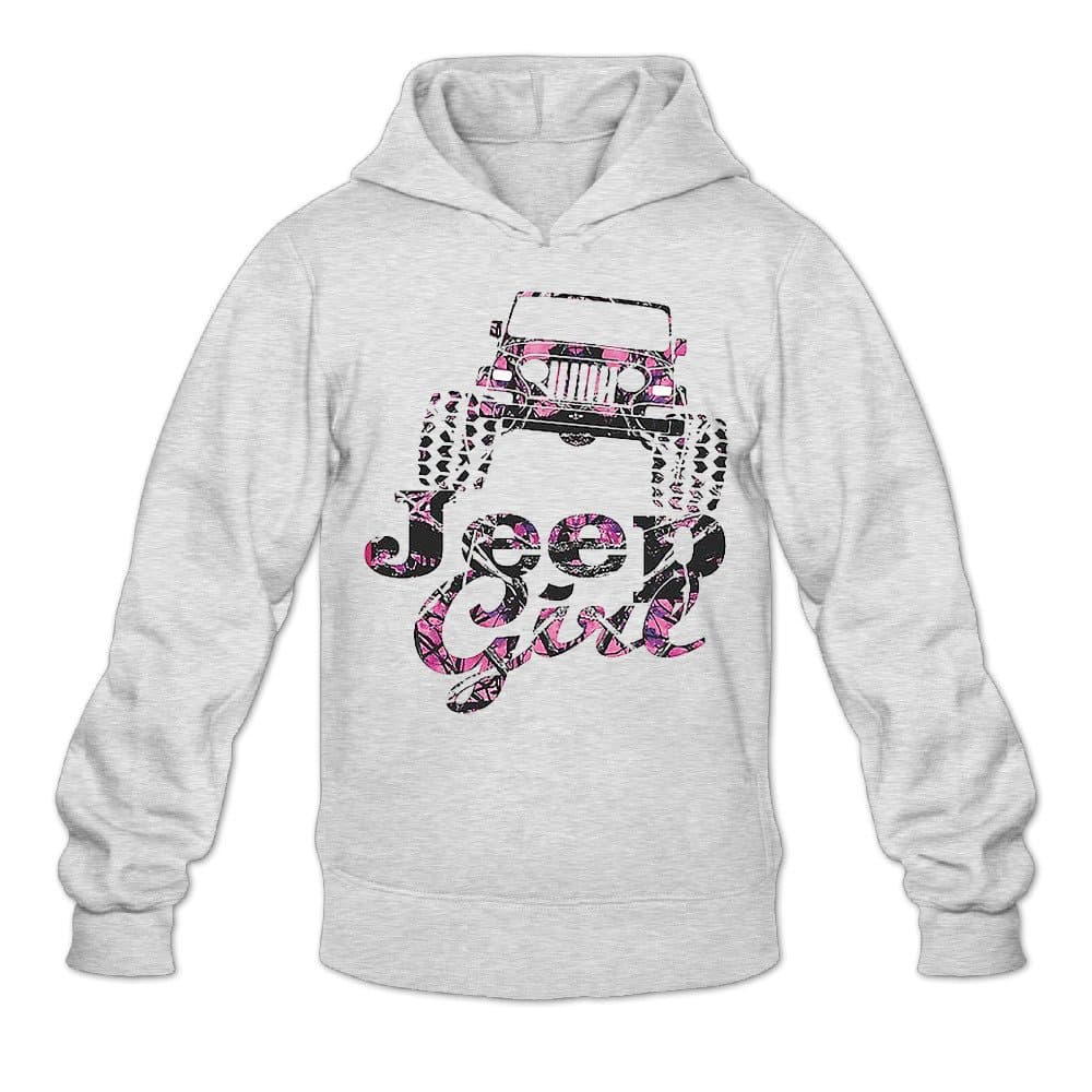 Men's Jeep Muddy Girl Camo Hoodies