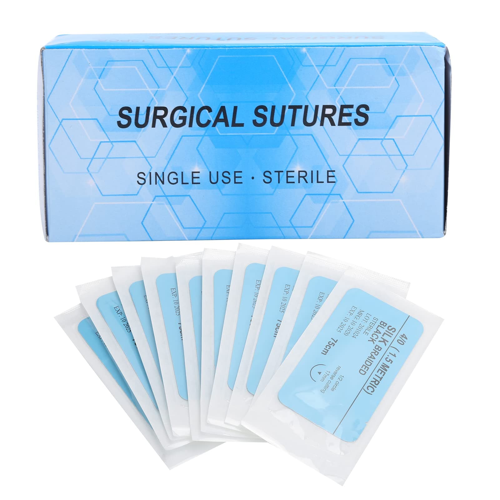 Eurobuy 12 bag/box Suture Thread with Inent Package Suture Thread2 Suture Suture Thread Suture Thread Suture Thread with Suture Thread Suture Thread Suture Thread Suture Thread Suture Thread