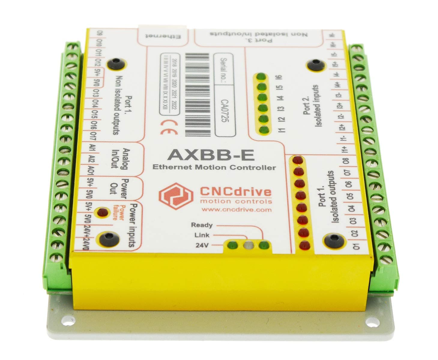 AXBB-E ethernet Motion Controller and Breakout Board Combined Controller