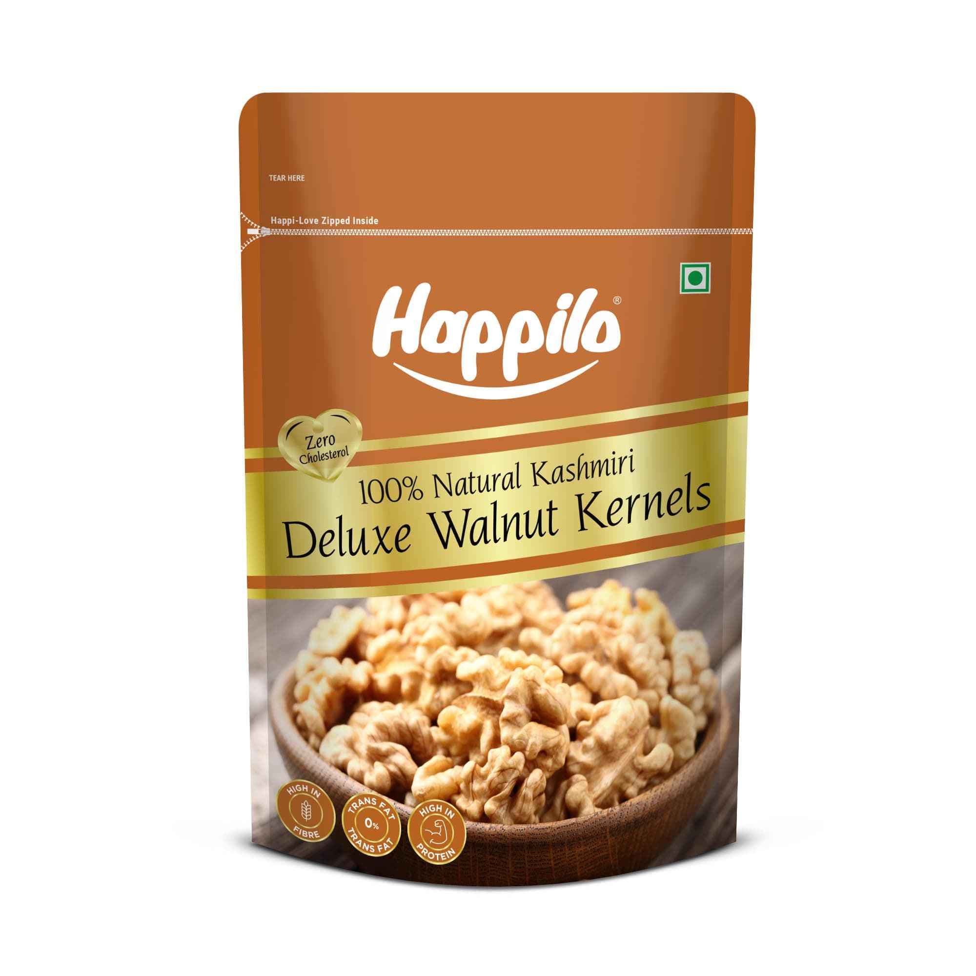 Happilo Deluxe 100% Natural Kashmiri Walnut Kernels, 200g