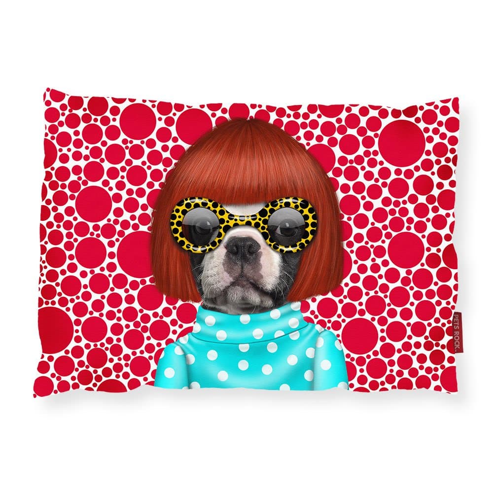 Pets Rock Spots Luxury Dog Bed