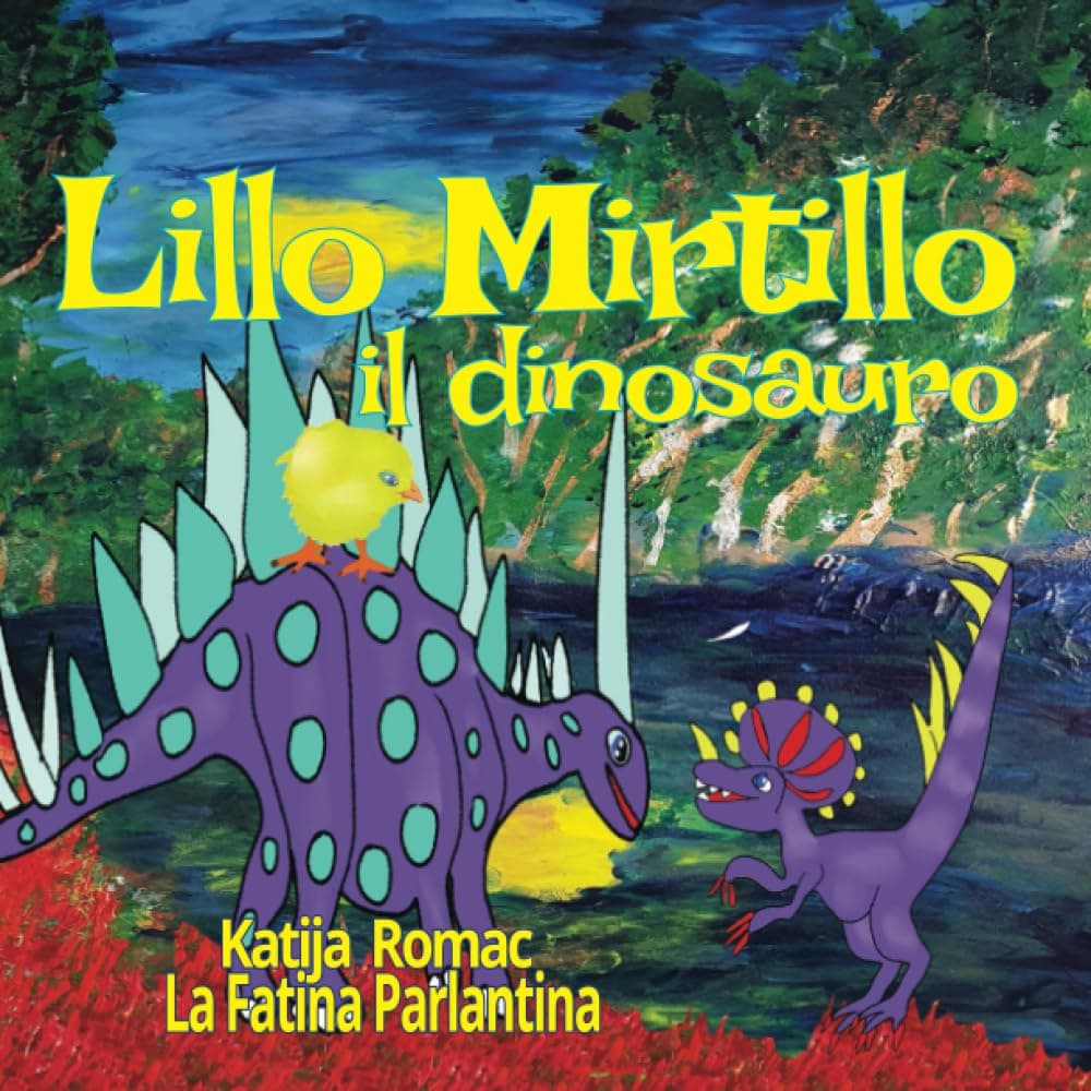 Lillo Mirtillo il dinosauro Paperback – Large Print, 9 Sept. 2023