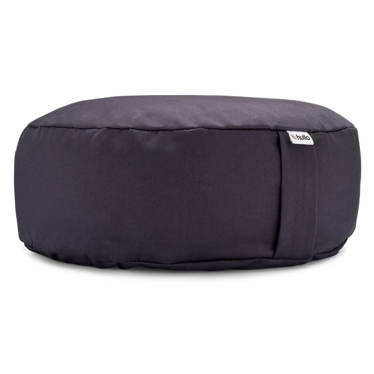 Hullo Floor Pillow 13"×13"×5" – Organic Zafu Yoga Meditation Cushion. Made in USA