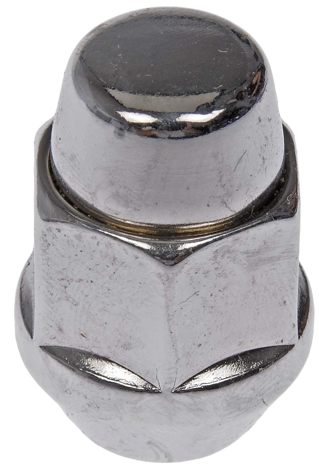 Dorman 711-305 Wheel Nut Chrome Acorn Bulge Seat M12-1.50 Compatible with Select Models, 4 Pack