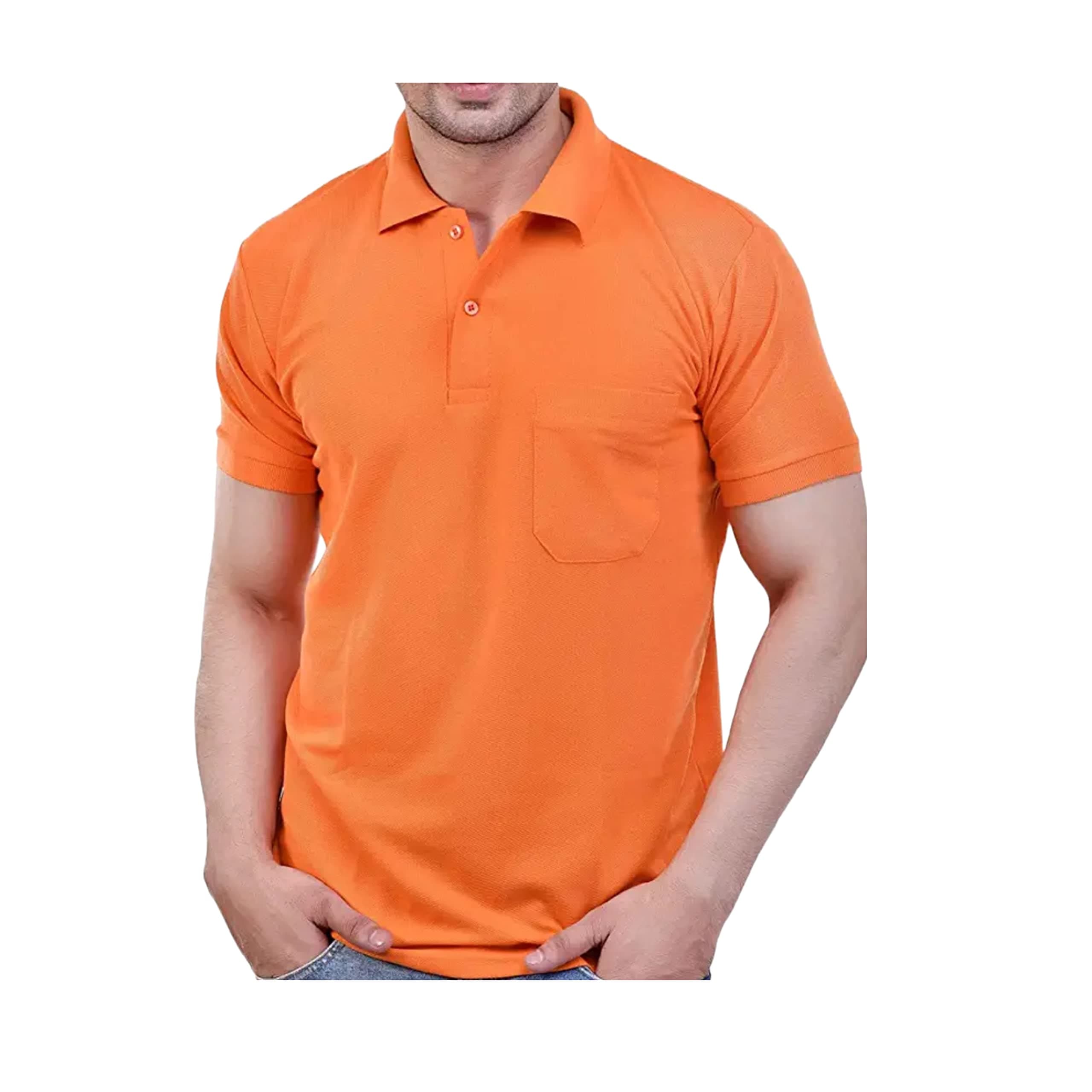 SUCKER Modern Fit Warehouse of Polo T-Shirts with Pocket in 100% Cotton(Safe for Skin) Size in [4XL to 9XL] in a Variation of Color.