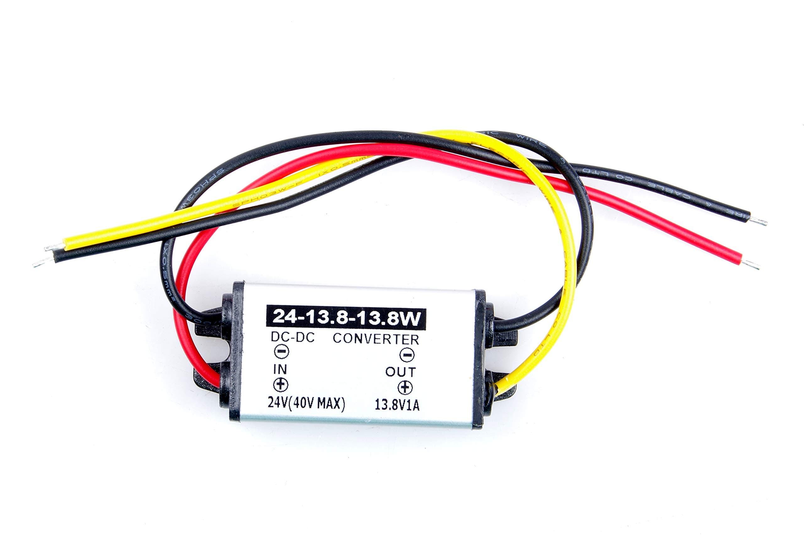 LIVISN DC 24V 36V (16-40V) Step Down to 13.8v 1a Waterproof Buck Converter Voltage Regulator Power Supply Transformer