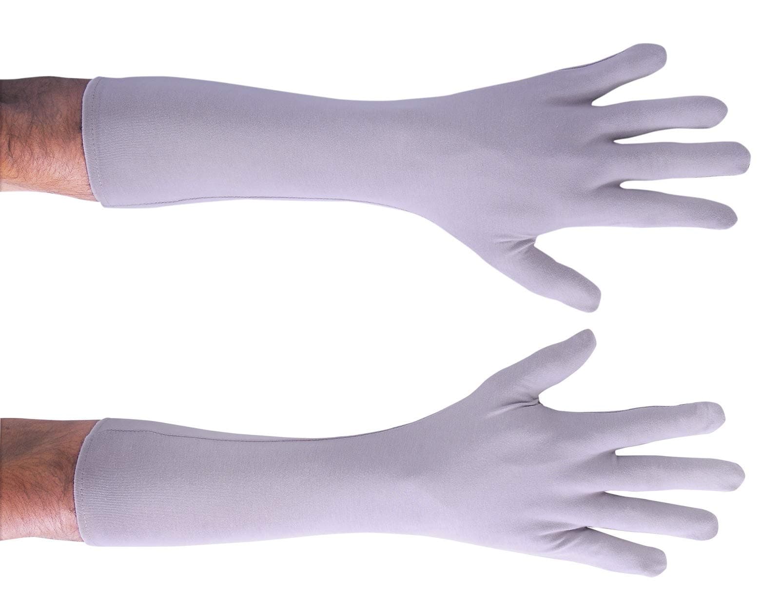 Generic2 SET Reusable Washable Grey Colour Cotton Hand Gloves For Boys and Girls Safty From Pollution,Summer Winter Bike Rides