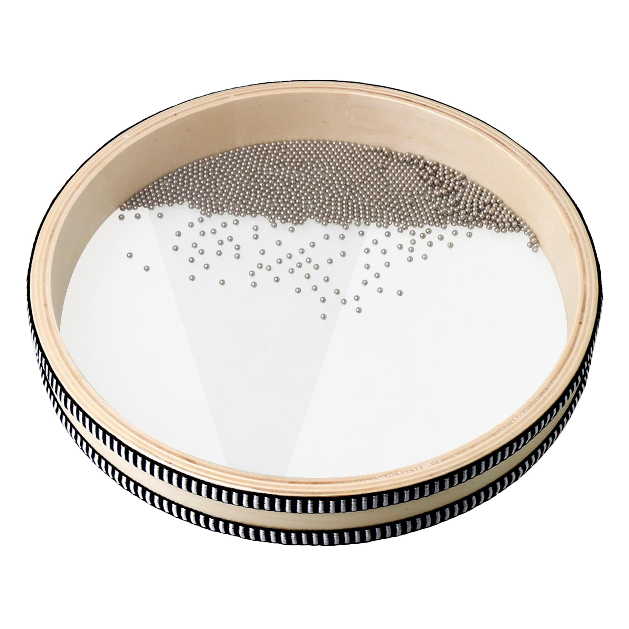 Wave Bead Ocean Drum Musical Instrument Hand Percussion 10 inch for Stress Relief Sound Healing Instruments