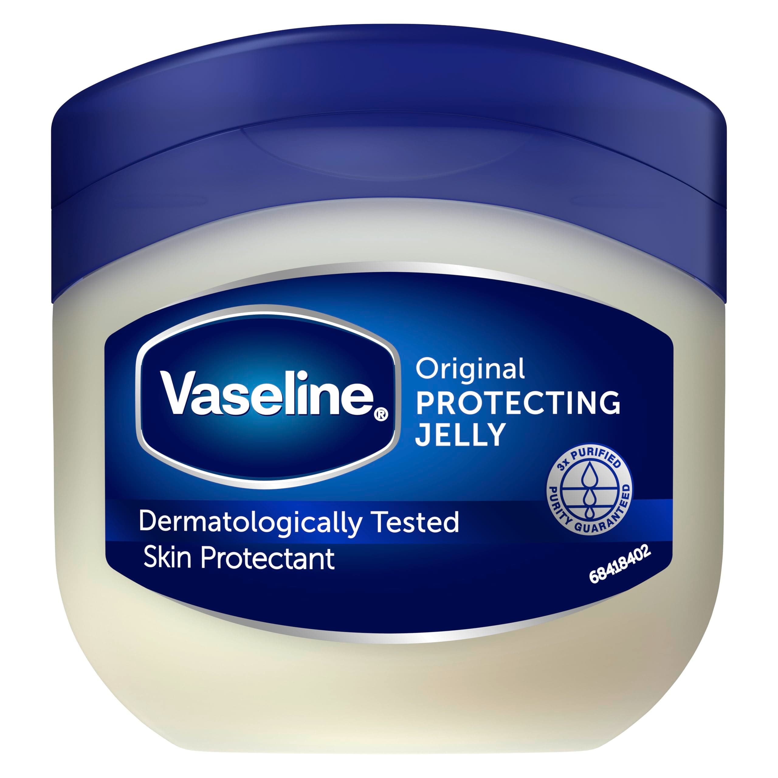 Vaseline Original Petroleum Jelly moisturiser skin care for cracked, dry skin and eczema relief 50 ml