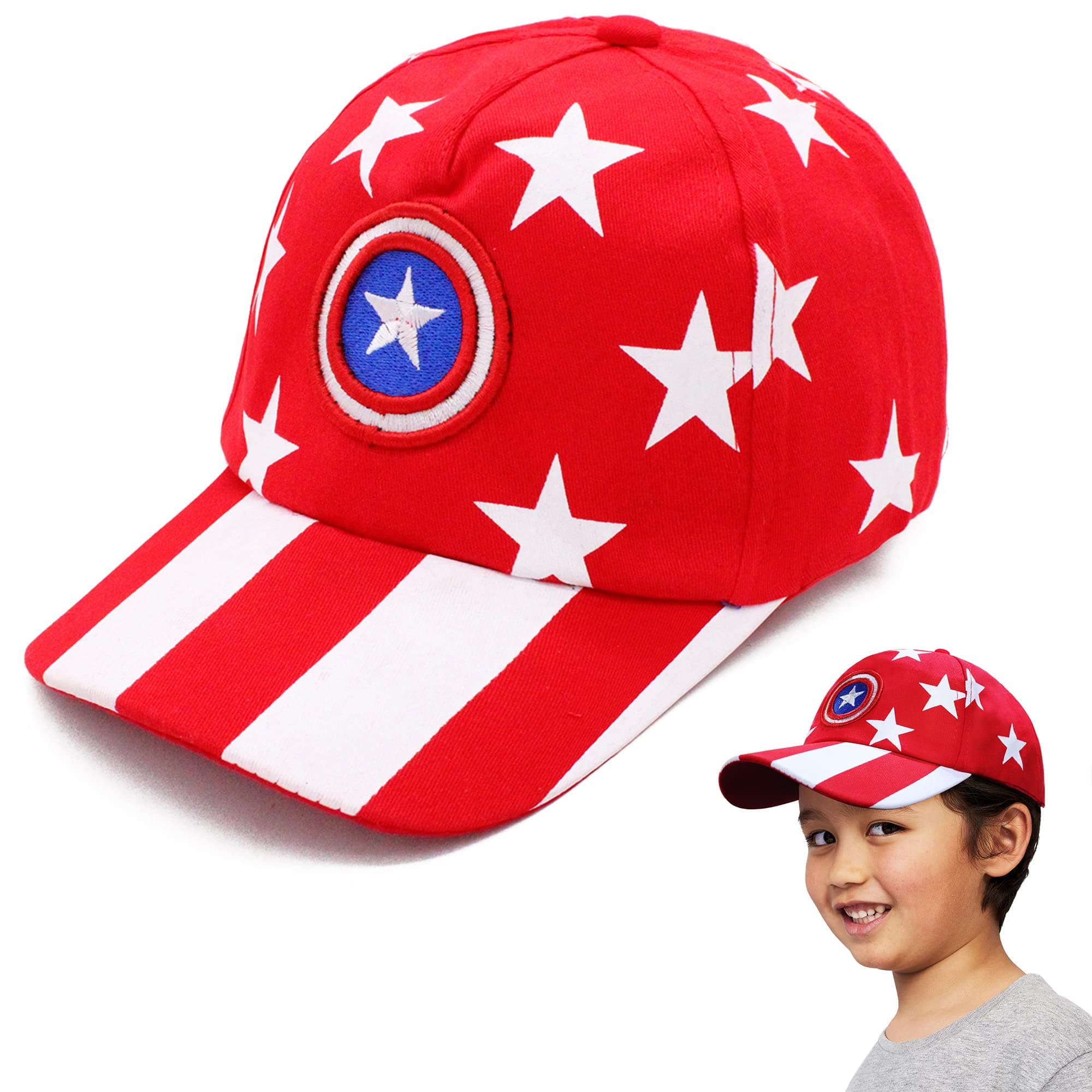 Unisex Kids Baseball Cap | Soft Fabric, Multiple Design | Casual Cap (Age 4–12)