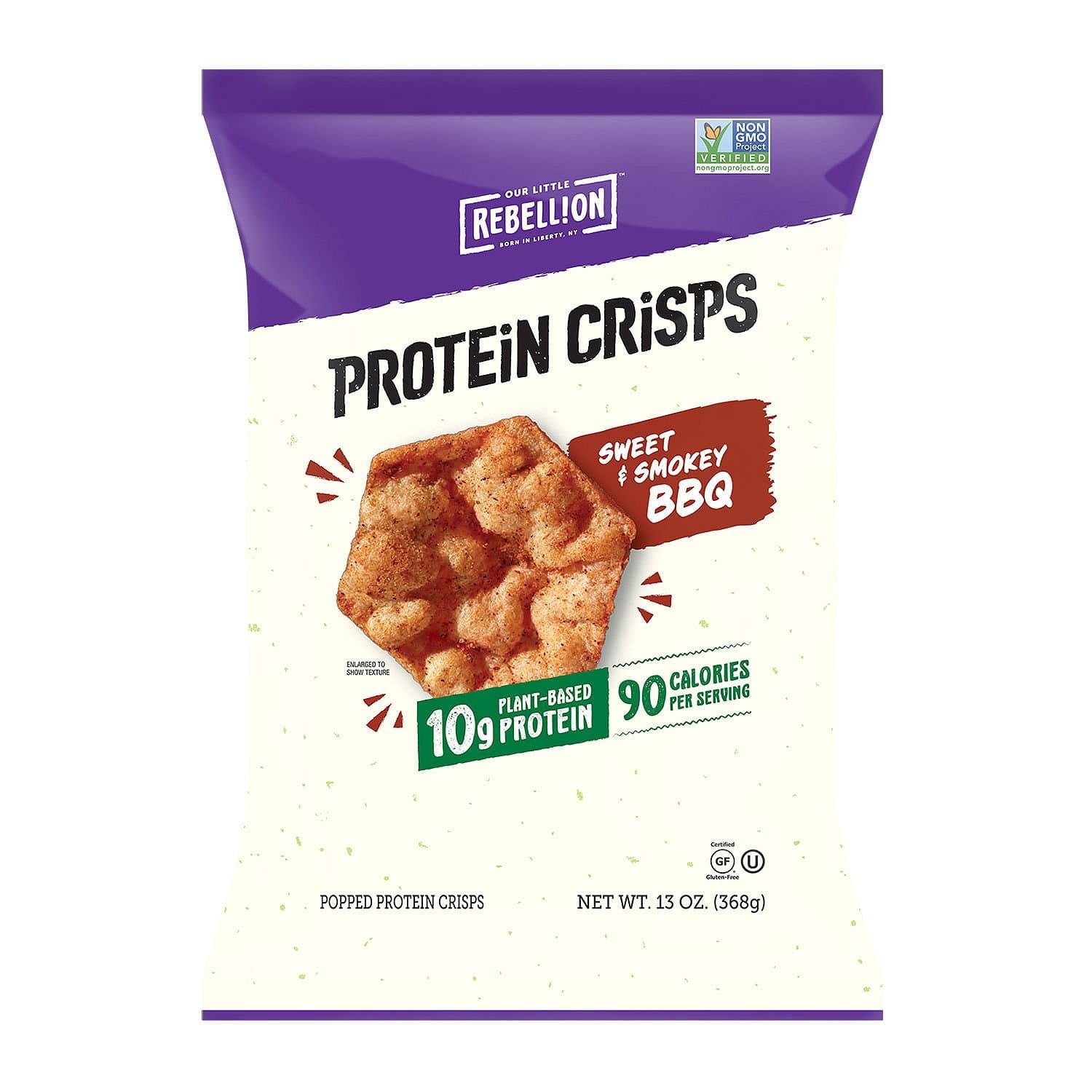 Our Little Rebellion Protein Crisps 13 oz. (Pack of 2) A1