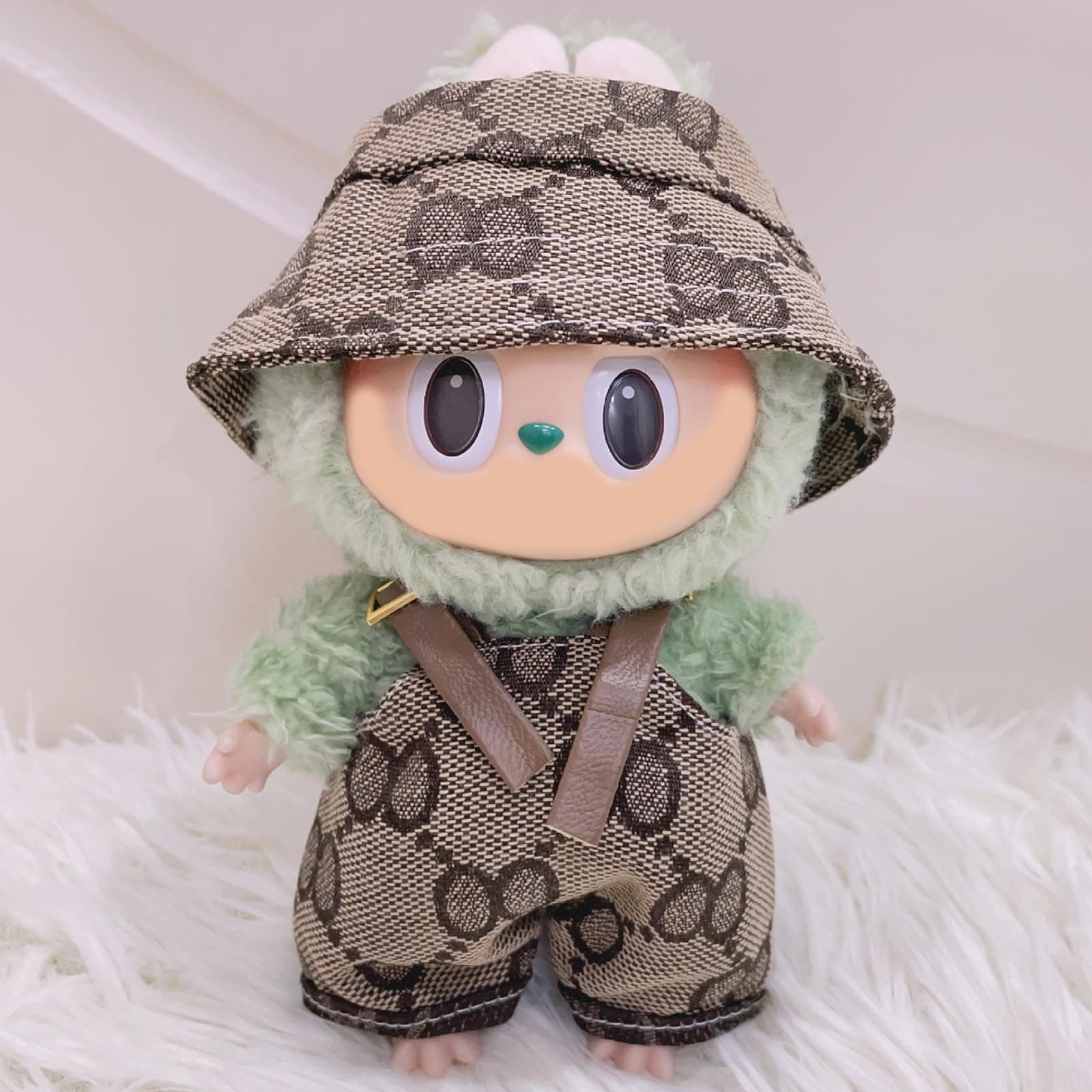 Clothes Set for Fashion 17cm Dolls Clothes Accessories, Outfit Suitable for 6.69inch (17cm) Doll Soft Cotton Clothing Replacement No Doll ONLY Clothes