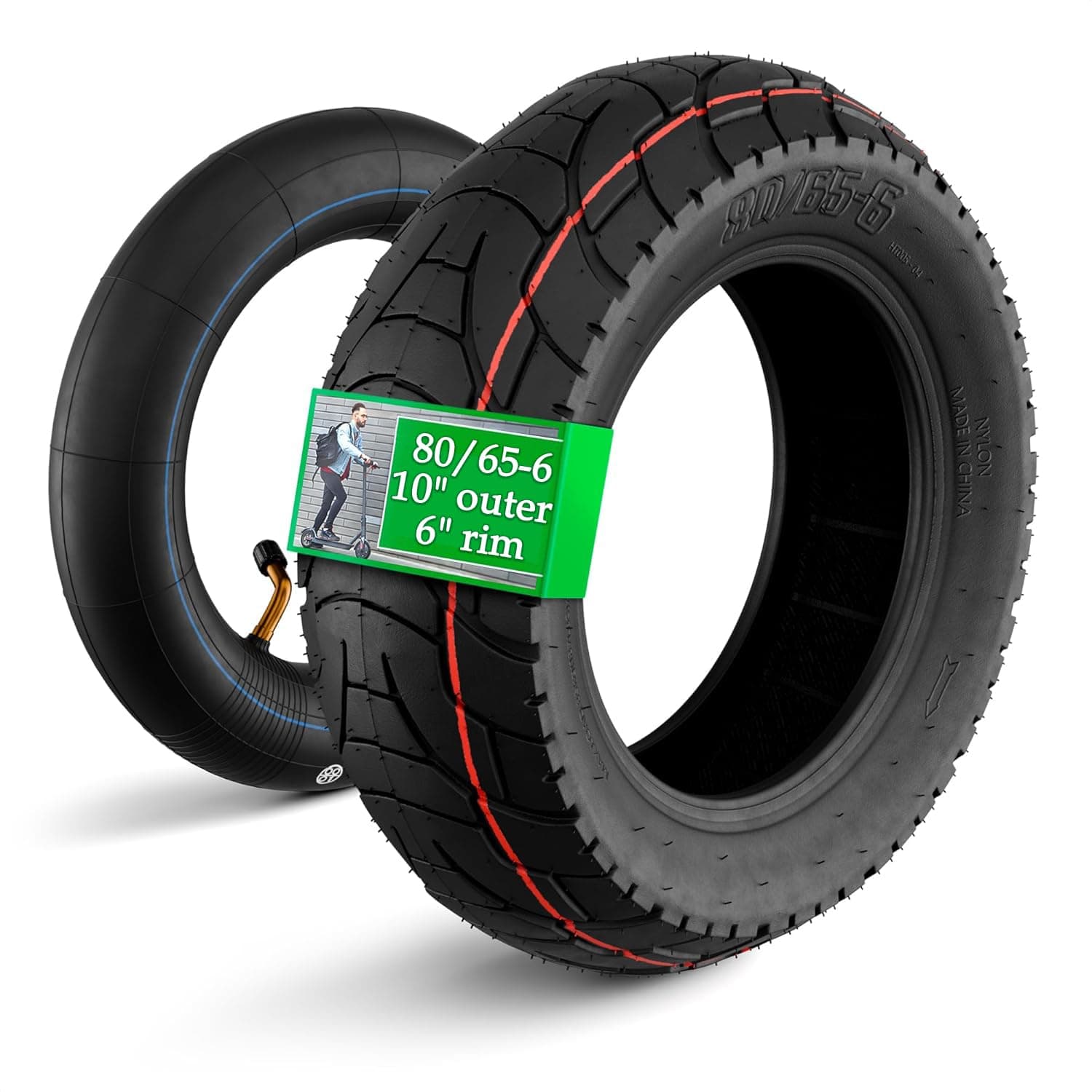 10x3.0 inch Off Road City Road Pneumatic Tire Inner Tube Inflatable Tyre for Electric Scooter 10inch 255x80 10x3.0 85/65-6.5