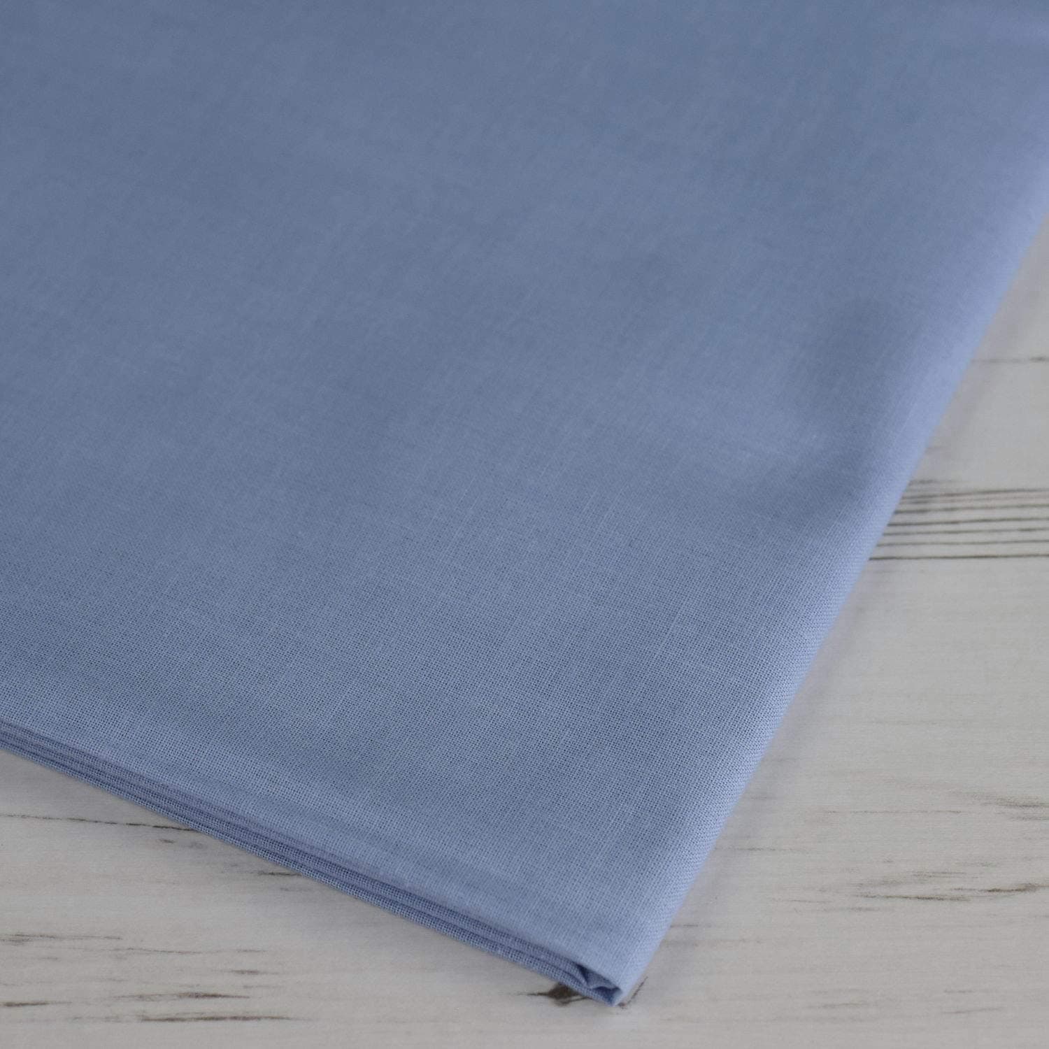 Discover Direct Plain Extra Wide Sky Blue 100% Cotton Craft Sheeting Fabric 60" Wide – Sold Per Metre