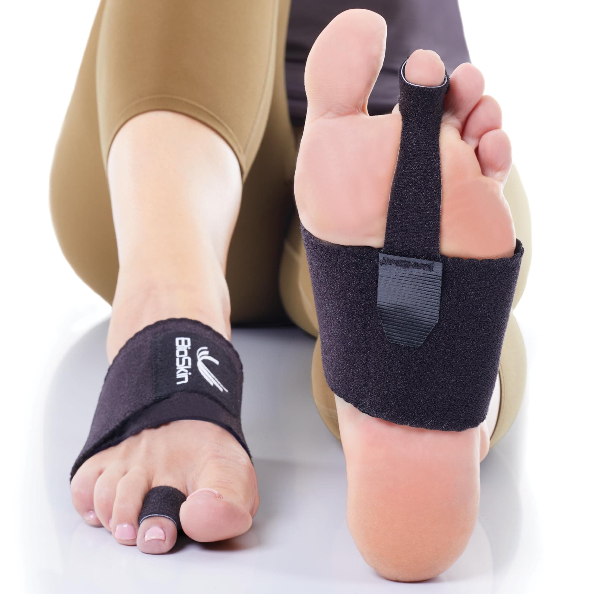 Hammer Toe Straightener for Metatarsalgia, Claw Toe, or Mallet Toe - Osteotomy Strap and Foot Compression Wrap â€“ By BioSkin