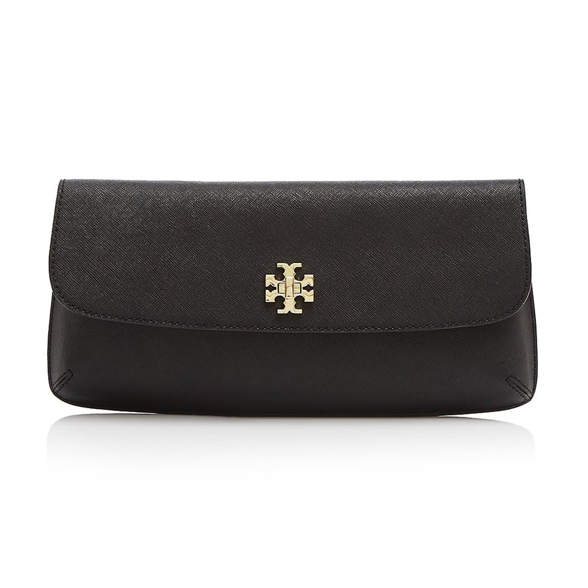 Tory Burch Diana Clutch in Black