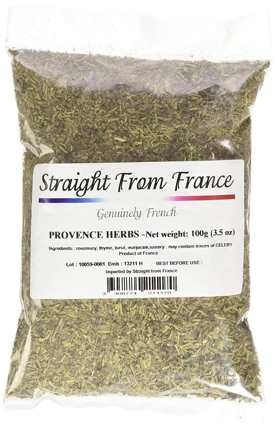 Straight from France Genuinely French, Provence Herbs Mix Seasoning from France 3.5 Oz