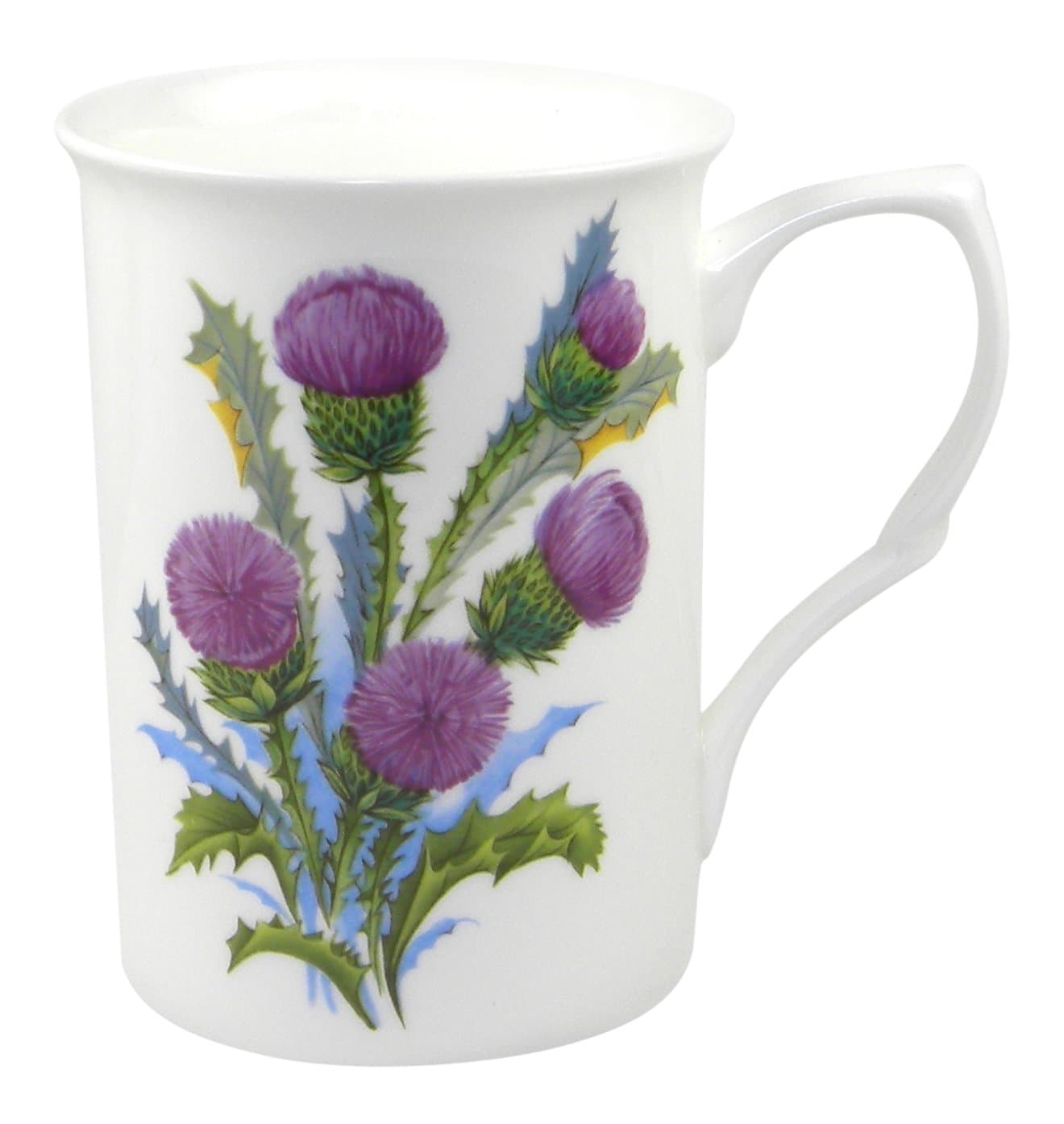 Glamis Thistle Fine Bone China Tea Cup or Coffee Mug