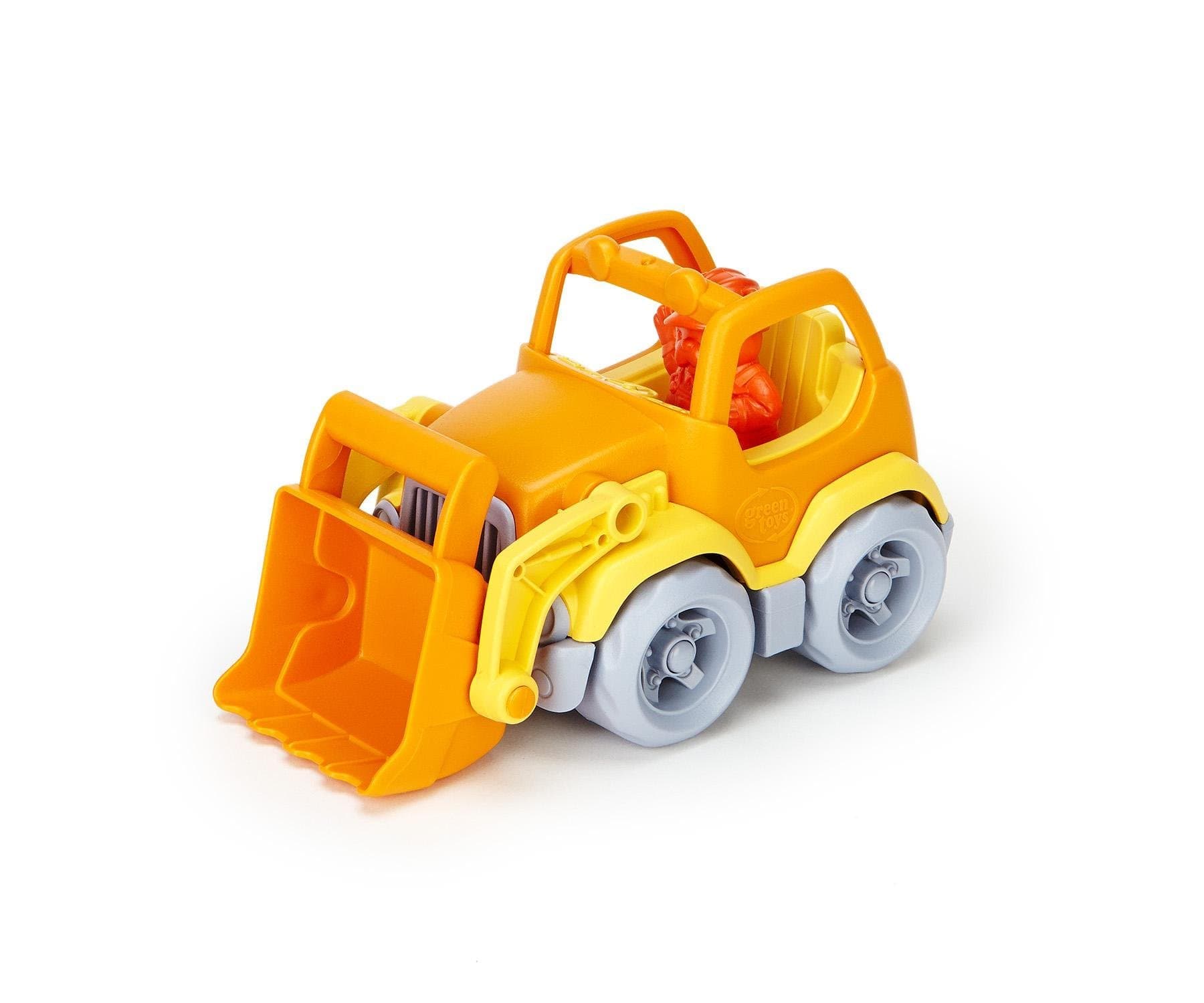 Scooper Construction Truck, Yellow/Orange