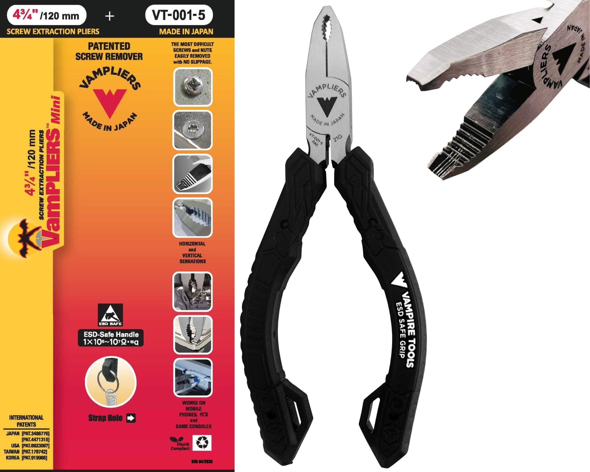 VamPLIERS Mini - Screw Extraction Pliers