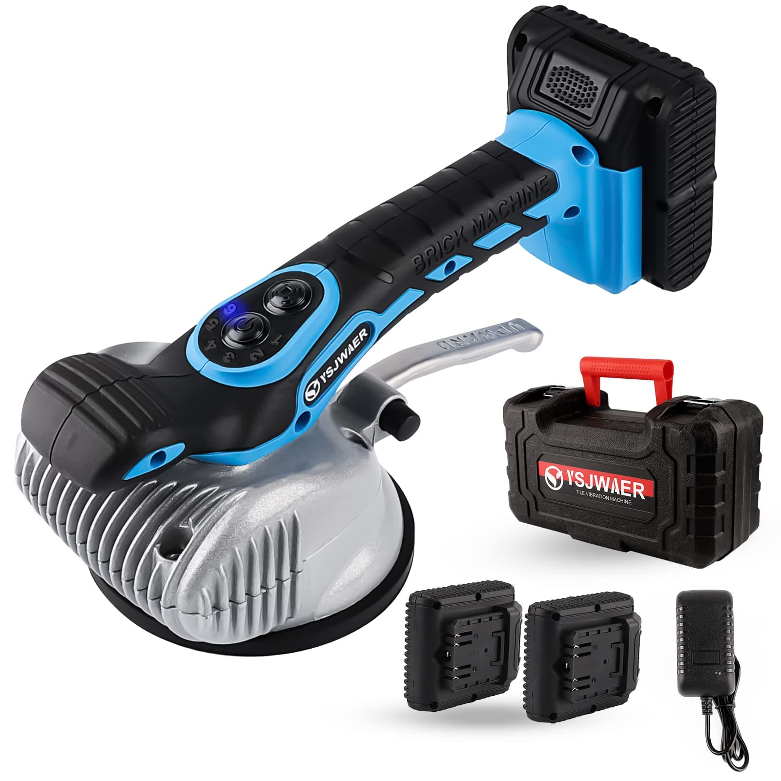 Tile Vibration Machine Installation Tool - YSJWAER Automatic Leveling Vibrato...