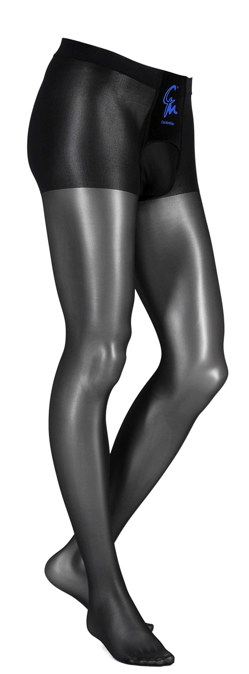 C428M Comfort4Men Tights Pantyhose 20Denier Transparent Low Waist