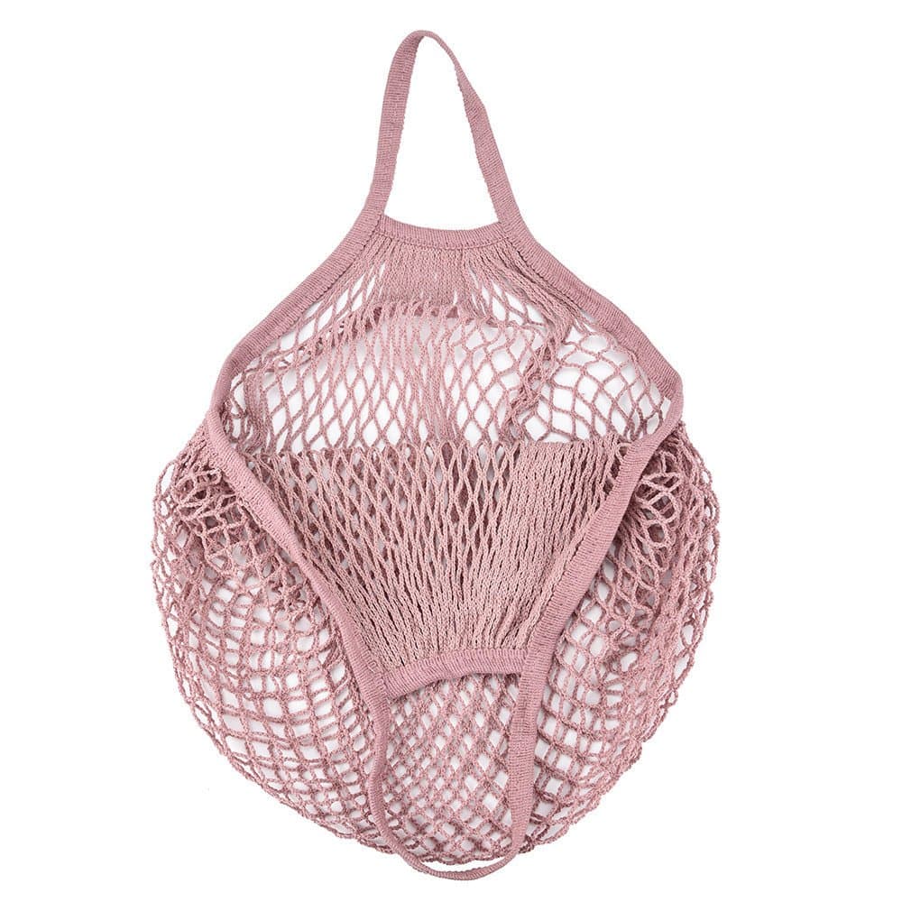 Jaminy Mesh Net Turtle Bag String Shopping Bag Durable Fruit Storage Handbag Tote (B)